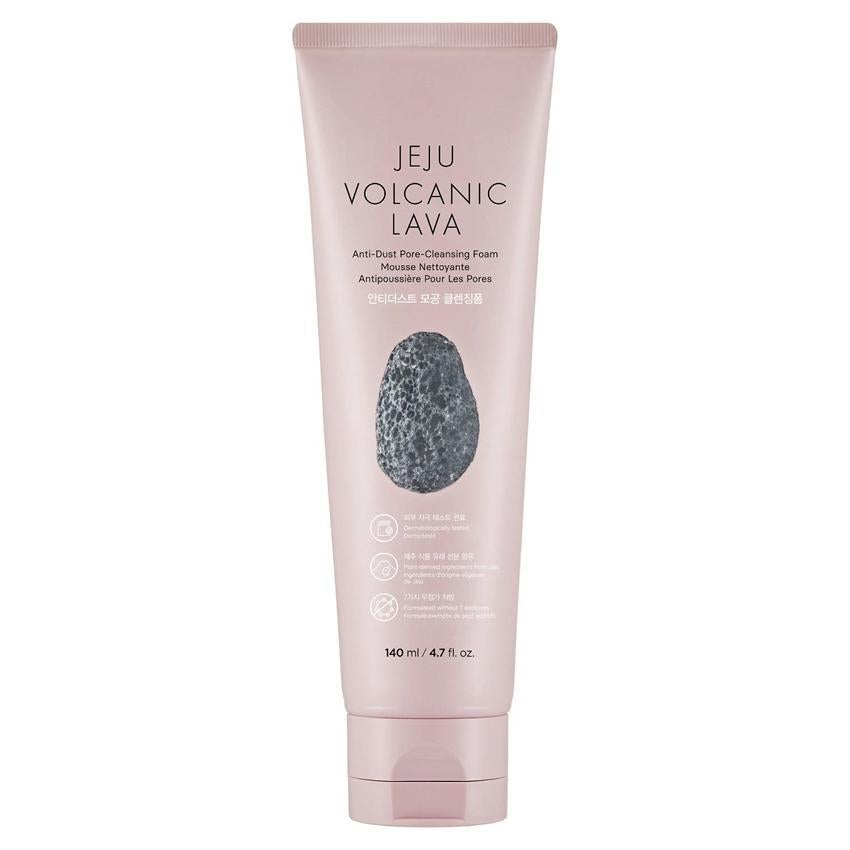 [Thefaceshop] Jeju Volcanic Lava Anti-Dust Pore-Cleansing Foam 140ml 140ml