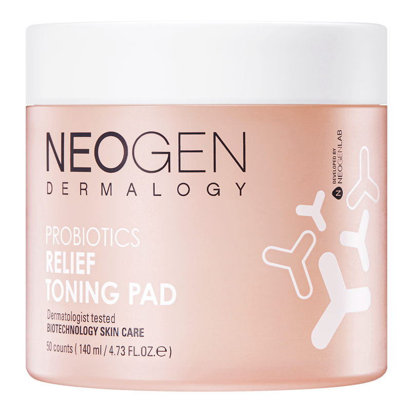 [NeoGen] DERMALOGY PROBIOTICS RELIEF TONING PAD (50 PADS) 50 pads