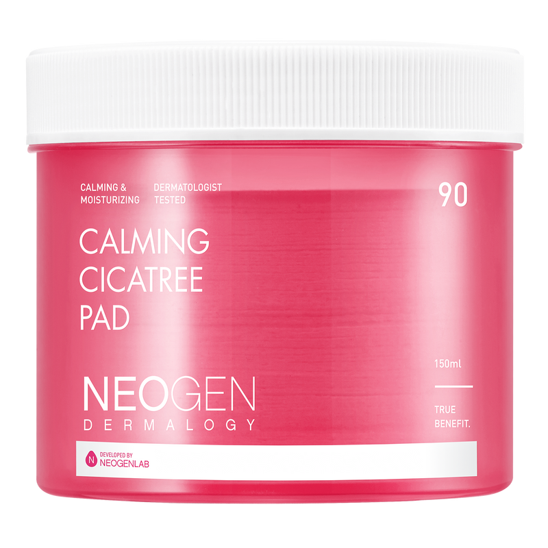 [NeoGen] DERMALOGY CALMING CICA TREE PAD 150ML (90 PADS) 90 pads