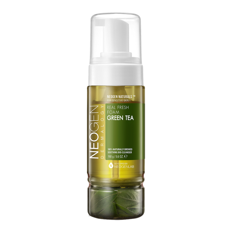 [NeoGen] DERMALOGY REAL FRESH FOAM CLEANSER GREEN TEA 160G 160g