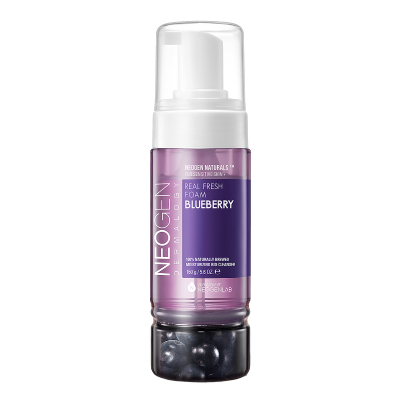 [NeoGen] DERMALOGY REAL FRESH FOAM CLEANSER BLUEBERRY 160G 160g