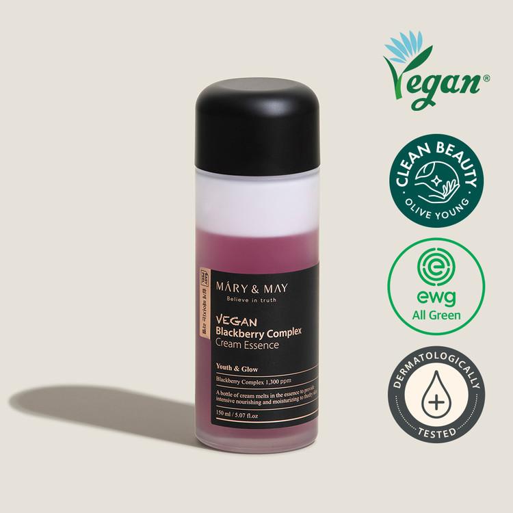 [MARY&MAY] Vegan Blackberry Complex Cream Essence -140ml 140ml