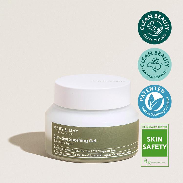 [Mary&May] Sensitive Soothing Gel Cream 70g 70ml