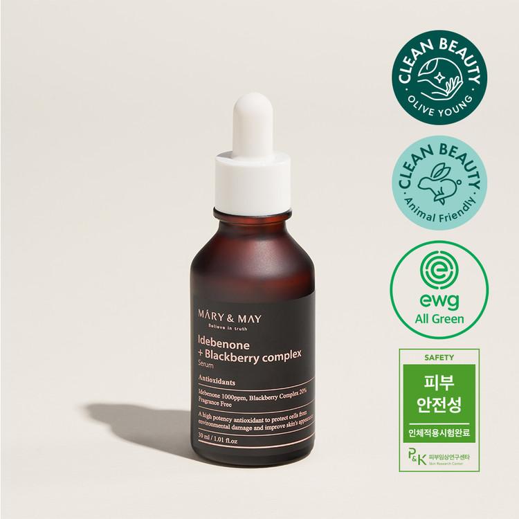 [MARY&MAY] Idebenone + Blackberry Complex Serum - 30ml 30ml