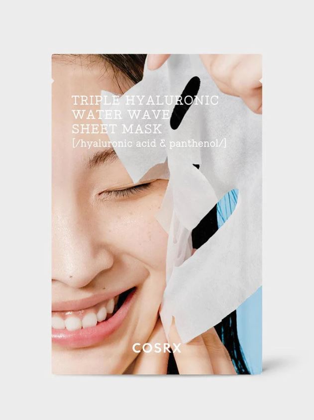 [Cosrx] HYDRIUM TRIPLE HYALURONIC WATER WAVE SHEET MASK 1ea 20g 20g