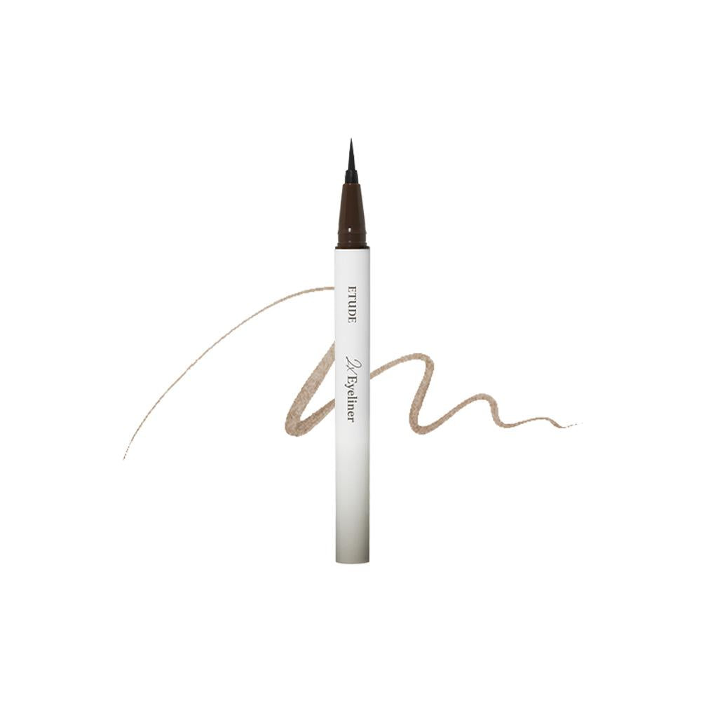 [Etudehouse] 2X Tinting Eyeliner -02 Natural Light Brown Natural Light Brown