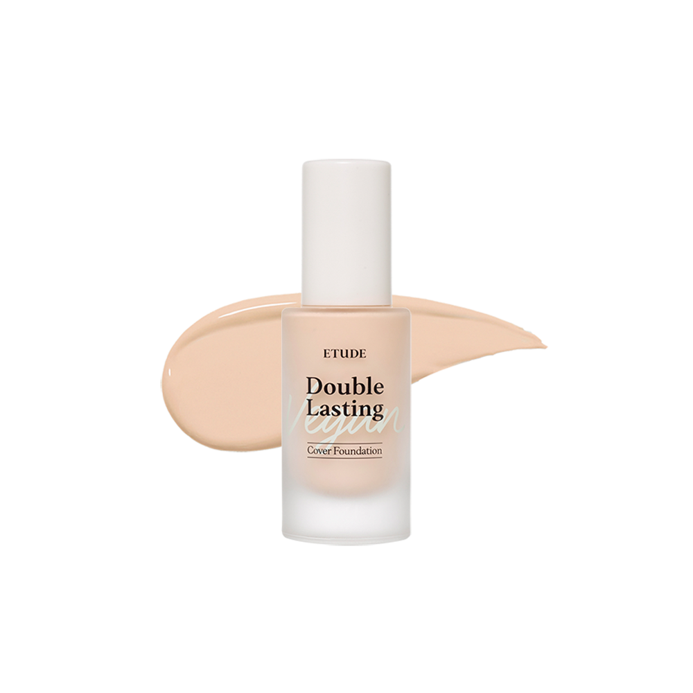 [Etudehouse] Double Lasting Vegan Cover Foundation 30g -No.21N1 Neutral Beige Neutral Beige