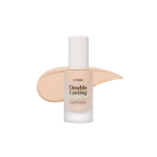 [Etudehouse] Double Lasting Vegan Cover Foundation 30g -No.21N1 Neutral Beige Neutral Beige