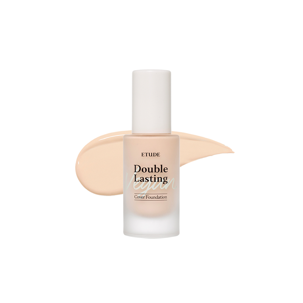 [Etudehouse] Double Lasting Vegan Cover Foundation 30g -No.17C1 Light Vanilla Light Vanilla