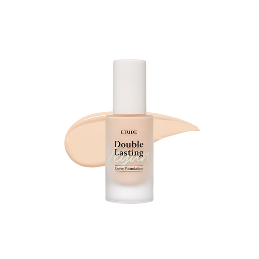 [Etudehouse] Double Lasting Vegan Cover Foundation 30g -No.17C1 Light Vanilla Light Vanilla