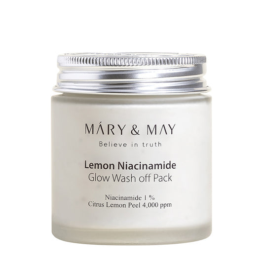 [MARY&MAY] Lemon Niacinamide Glow Wash Off Pack 125g 125g