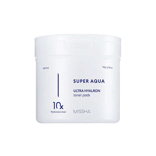 [MISSHA] Super Aqua Ultra Hyalron Toner Pads 180g/ 90pcs 180g