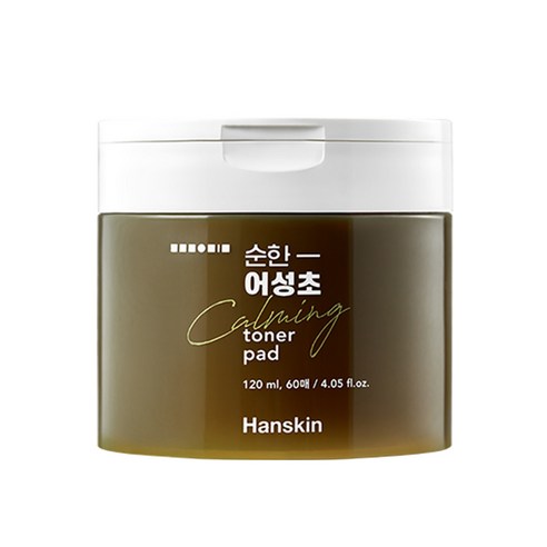 [hanskin] Calming Toner Pad 60pcs 120ml 120ml