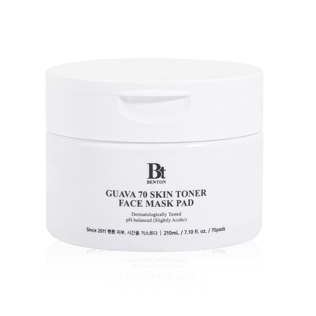 [benton] Guava 70 Skin Toner Face Mask Pad 210ml / 70pcs 210ml