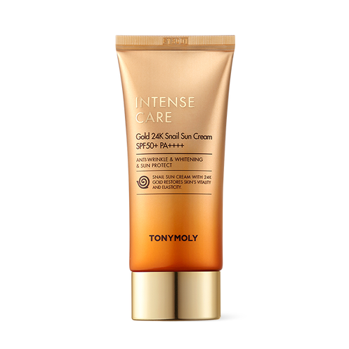 [tonymoly] Intense Care Gold24K Snail Sun Cream SPF50+ PA++++ 50ml 50ml