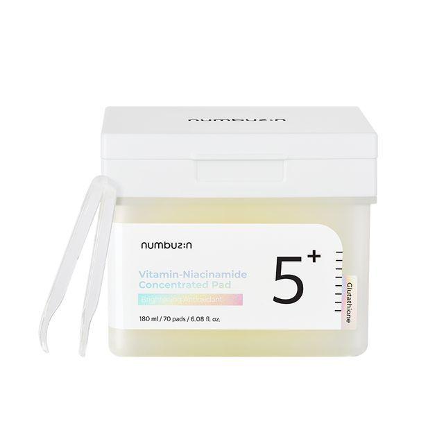 [Numbuzin] No.5 Vitamin-Niacinamide Concentrated Pad 70Pads 180ml 70ea