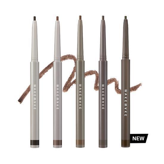 [WAKEMAKE] Real Ash Pencil Liner 0.14g - #02 Dark Ash Brown 02 Dark Ash Brown