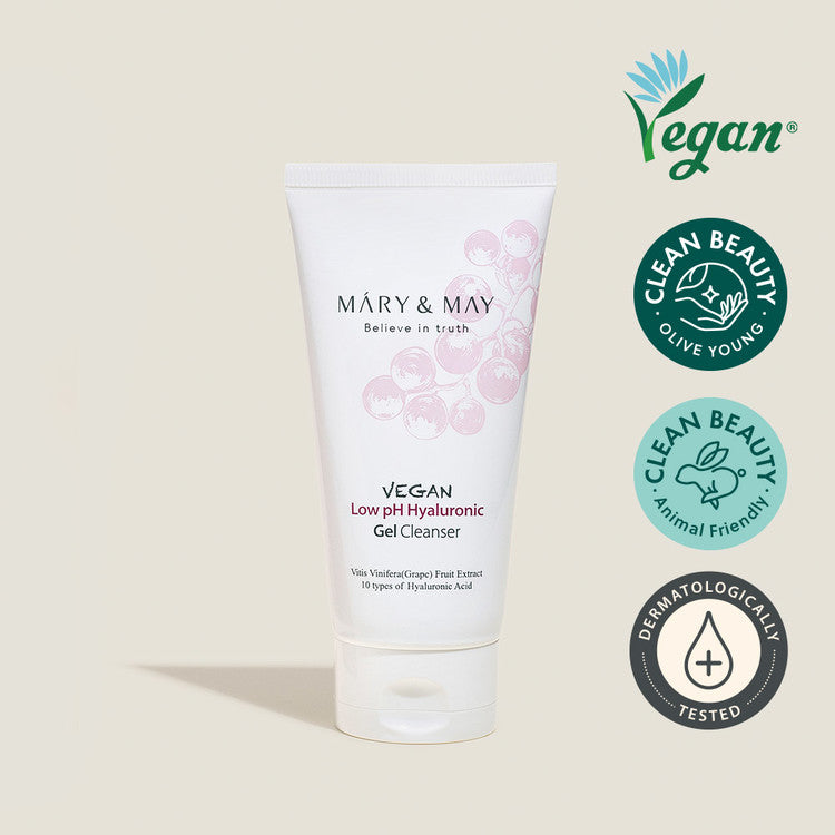 [Mary&May] Vegan Low pH Hyaluronic Gel Cleanser 150ml 150ml