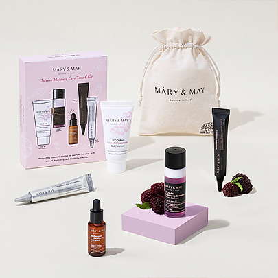 [Mary&May] Intense Moisture Care Travel Kit (5pcs) 5pcs