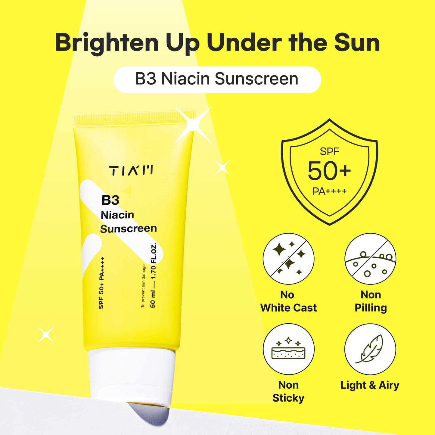 [Tiam] B3 Niacin Sunscreen 50ml 50ml