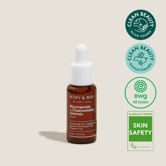 [MARY&MAY] Niacinamide+Chaenomeles Sinensis Serum 10ml [Miniature] 10ml