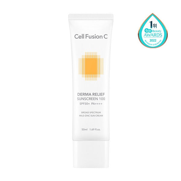 [CellFusionC] Derma Relief Sunscreen 100 SPF50+/PA++++ 50ml