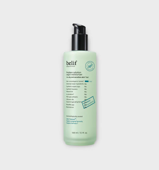 [Belif] Problem solution vegan moisturizer 100ml 100ml