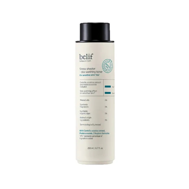 [Belif] Stress shooter - cica soothing toner 200 ml 200ml